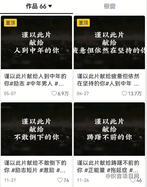 腾讯视频创作者分成项目，快去做这几个赛道，超稳，日收益100-300+-织音项目网